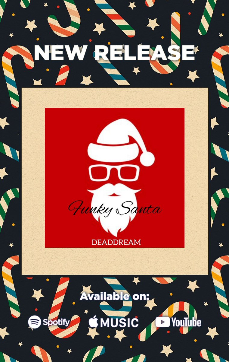 DeaddreamMusic's tweet photo. 🎄 Grab some Holiday cheer on New Music Friday! Our Holiday Single "Funky Santa" 🎅🏽 by DEADDREAM 🎹 out NOW on Apple 🍎 Music &amp; other platforms!!!   #newmusicfriday #NewMusicAlert #christmasmusic #ChristmasSongs #smoothjazz #Jazz #RNB #funk #fusion #deaddream #funkysanta #OUTNOW https://t.co/aYxAlqcy2A