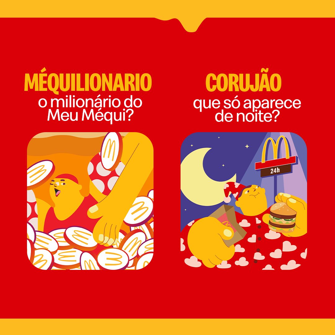 McDonalds_BR's tweet photo. Chegou o Meu Méqui do Ano, a retrospectiva do Méqui. Descubra quais foram suas maiores pedidas e qual foi sua personalidade de 2024 no Méqui.
Baixe o app e conta pra gente seus resultados. https://t.co/pdYfXp2qUL