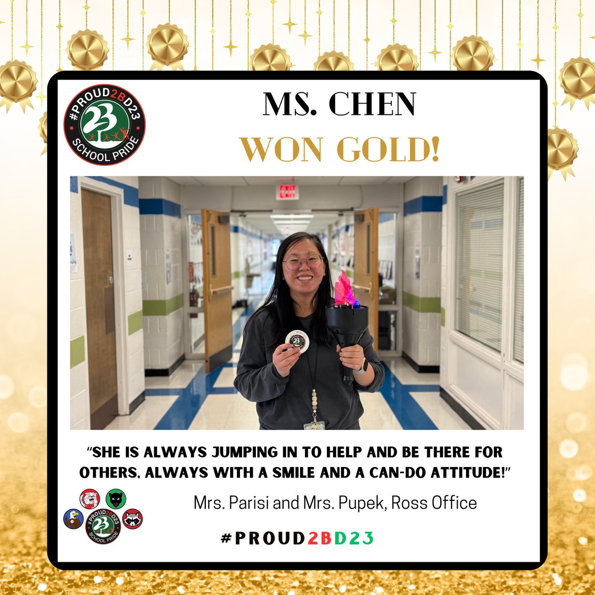 Prospect Hts. SD23 tweet media