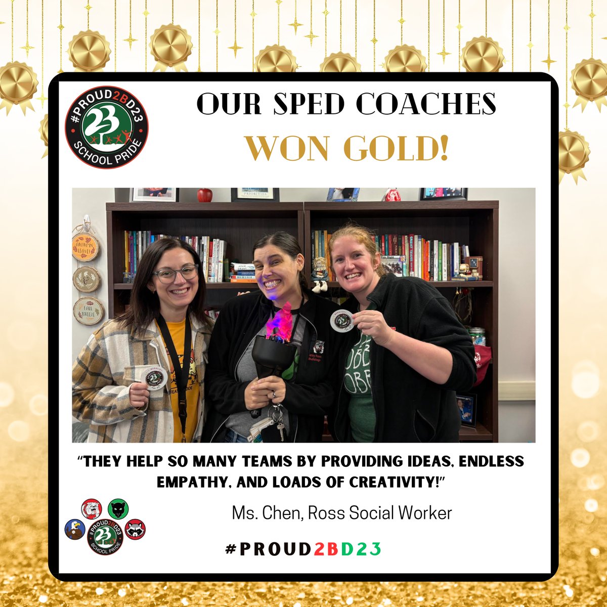 See who is winning gold and carrying the torch <a href="/PHSD23/">Prospect Hts. SD23</a>! Watch the podium for our next round of gold medal winners! #PROUD2BD23 🪙📷 <a href="/Dangelaccio/">Don Angelaccio</a>