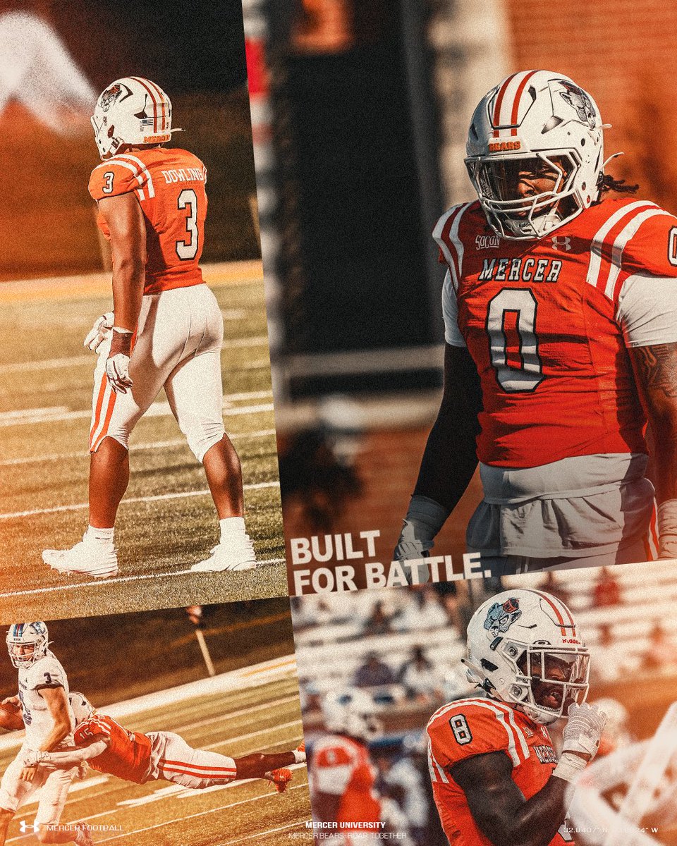 MercerFootball's tweet photo. Built for Battle. https://t.co/IampC3vn70