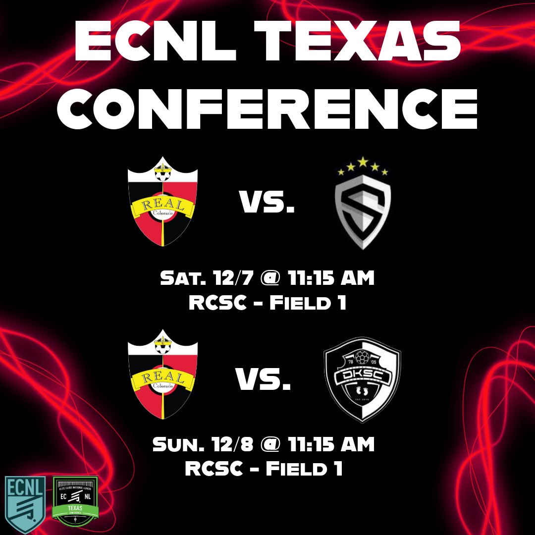 Real08Athletico's tweet photo. We play our last regular season games in the Texas conference this weekend‼️

#ThisIsReal
 @RealColoSoccer @ECNLgirls @ImYouthSoccer @ImCollegeSoccer @TopDrawerSoccer @PrepSoccer @TopPreps https://t.co/29PeSXa7G8