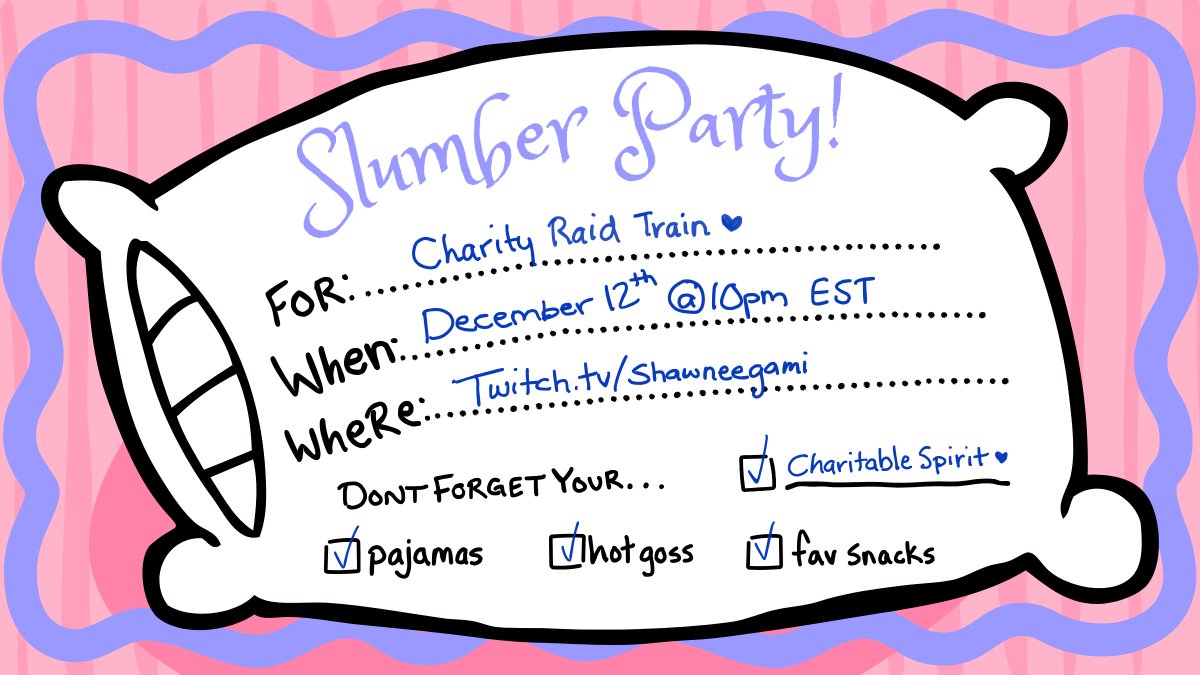 shawnigami's tweet photo. Next Thursday, I'll be participating @CharityRaid Train and raising funds for @projecthopeorg ! 

Join me and 23 other streamers in raising funds to help deliver lifesaving care in Gaza, Ukraine, and Lebanon. See you December 12th! 🚂❄️ https://t.co/c53Gmrn4Kr