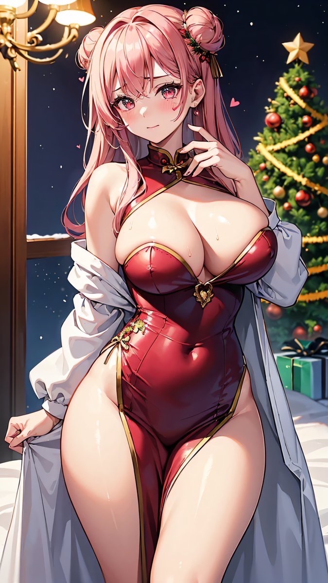 meso_sphere's tweet photo. こんばんは🩷
「クリスマスツリーの日」とは1886年12月7日に横浜のスーパーマーケット「明治屋」が日本初のクリスマスツリーを飾ったことに由来しているそうですよ💖
#AIart  #AIイラスト https://t.co/TwJ69nnsbi