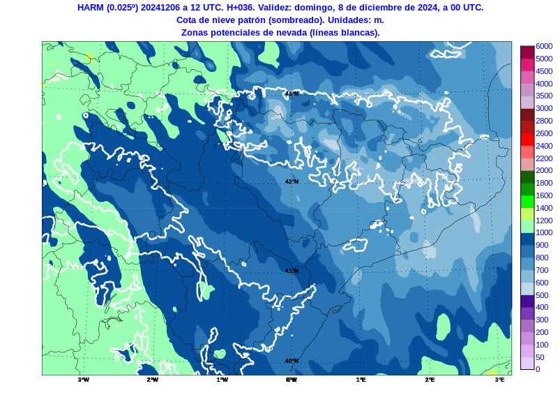 AEMET_Aragon's tweet photo. @pepe_castan @meteosojuela @RAM_meteo @Stormyalert @meteodelnorte @meteoformigal @lugaresdenieve @meteoduruelo @meteoclimaesp @CyNPirineos @Meteonavarra_ Claro, porque el cambio de masa de aire se produce mañana por la tarde, la #cotadenieve está todavía muy alta. https://t.co/xUZtJIWtyd