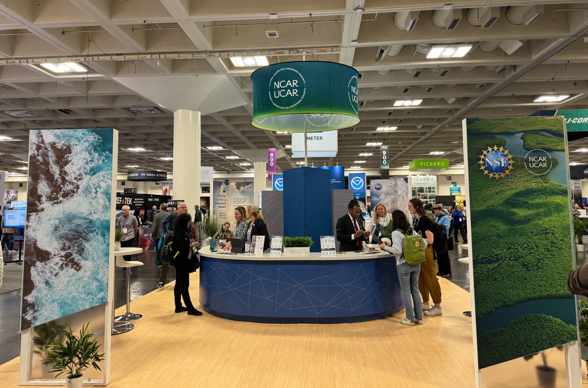 Find us at #AGU24 next week in Washington, D.C.! Prepare to be amazed by our fantastic presenters, booth speakers, fun booth updates, and more! 🐧 Can't wait to see you there! 👋🏻

Check out our presenter schedule: ucar.edu/AGU2024