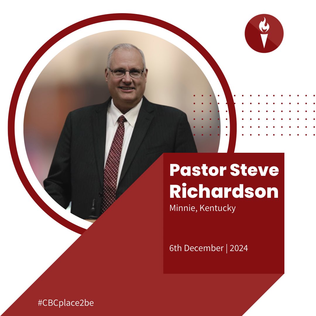 In chapel today, Pastor Steve Richardson preached a message from Acts 12: “But Peter Continued Knocking.” Peter kept knocking because there’s still a work to do and a faithful God. 

Let’s persevere, draw closer to Him, and never give up.

#CBCplace2be
#cbc25years
#cbcchapel24