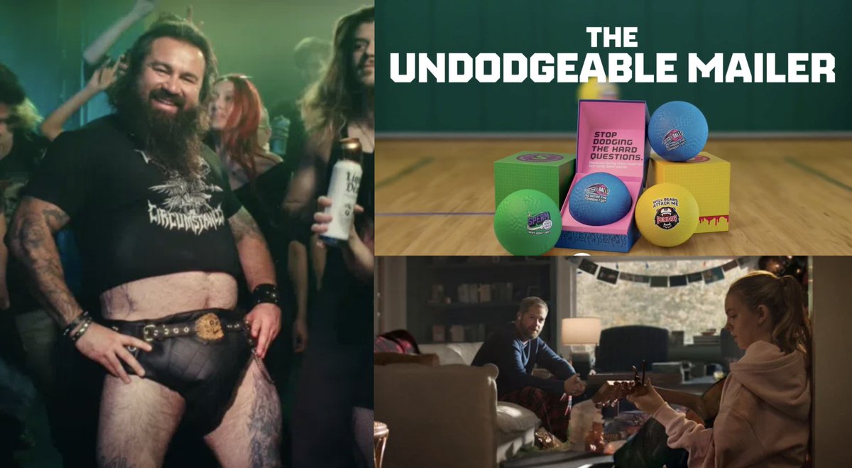 Creative campaigns that caught my eye this week: audio heartstrings, pit diapers, and dodge balls. mailchi.mp/agencysos/3-th…