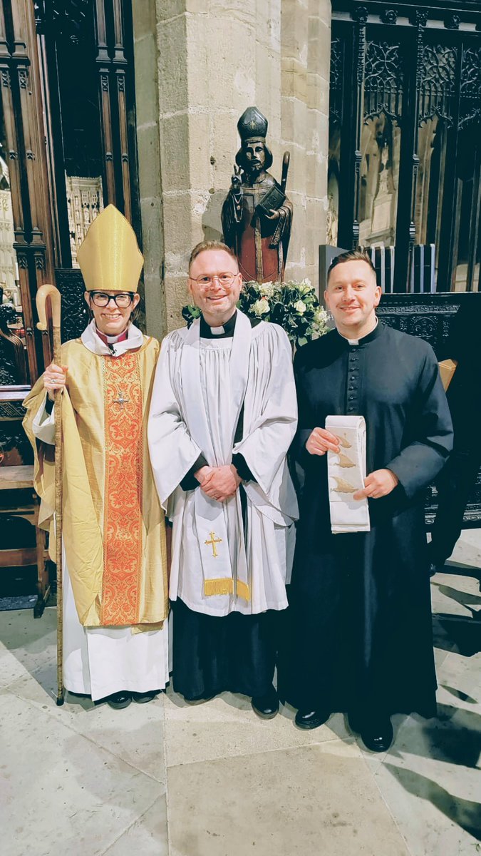 Delighted to be <a href="/nclcathedral/">Newcastle Cathedral</a> tonight for the St Nicholas Patronal Festival Eucharist with the installation of canons including our very own <a href="/bendoolan/">Ben Doolan</a>! Huge congratulations Ben! What an exciting time to be here <a href="/stthomasncl/">St Thomas’ Newcastle</a> and part of <a href="/NclDiocese/">Newcastle Diocese (CofE)</a>! #seeking #sharing #sending