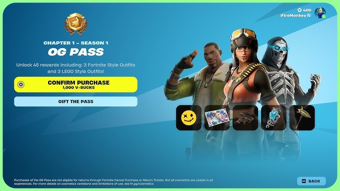 Leo_banana_Man's tweet photo. OG Pass Giveaway 1x(1000 Vbucks)
Like ❤️ &amp; Retweet ✅️ 
And follow myself @Leo_banana_Man  with Notifications 🛎
Ends in 48hrs ⌚️
Gl to everyone 🫂 https://t.co/4RR4PfetSL