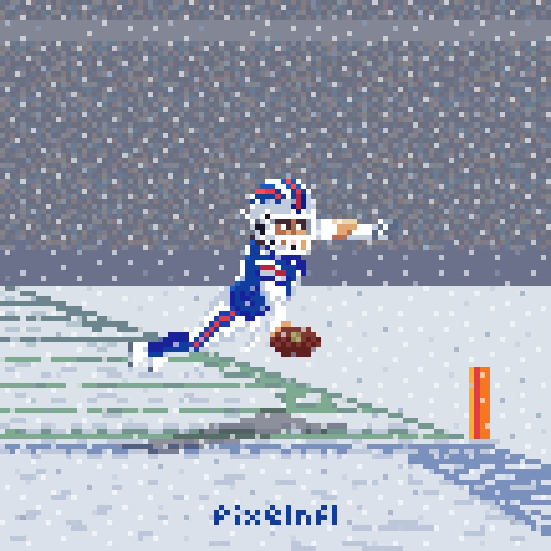 nflmx's tweet photo. Una obra de arte de otra obra de arte 🖼️🏈🤌

🎨📸: @pixelnfl 

#NFLMX | #BillsMafia | @BuffaloBills https://t.co/rd7aDSS3C2