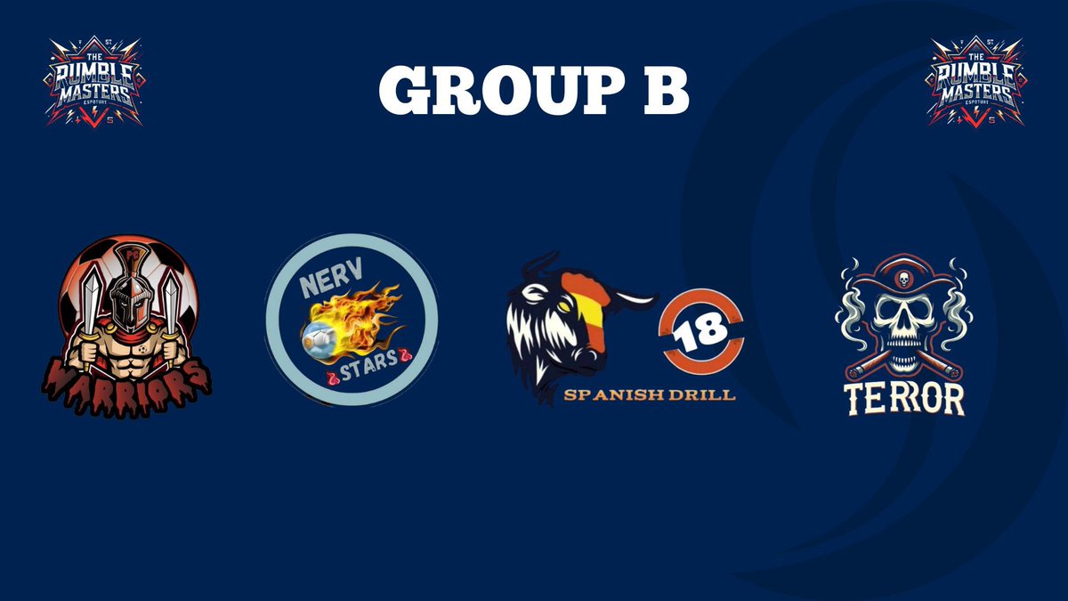 Hey guys
Here's the line-up of the two groups 
Some great matches to look forward to 🔥🔥
Soon the first matches will be revealed 😁