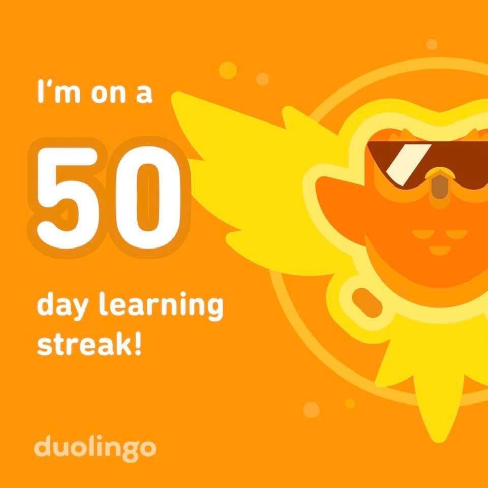 Aside from everything else I do. Also trying to learn a new language, now on day 50 of spending a few minutes a day to learn Japanese.
