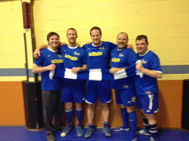 unitedfc1979's tweet photo. 100 + goal scorers.
(Left to right)
Rob Reams - 141 goals, Adam Bailey - 293 goals; Ryan Long - 923 goals, Mike Good - 139 goals; Brian Fenton - 207 goals) https://t.co/Ncsw3XUl7W