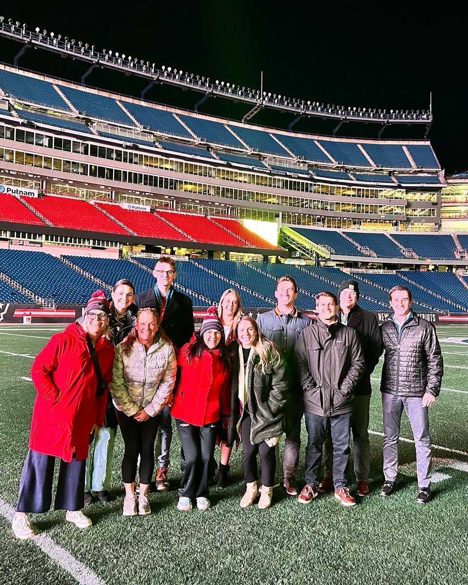Great time last night. Thank you to the New England Patriots Foundation 2023 Boston Marathon team. Their hard work and fundraising supports this year’s Myra Kraft Community MVP Program. Couldn’t do it without the great coaching and leadership of Susan Hurley from Charity Teams.
