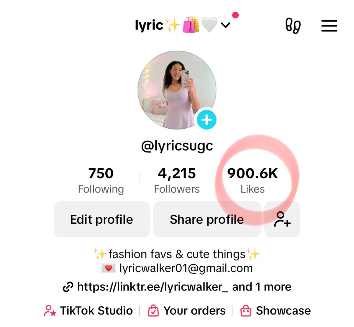 Lyric | UGC creator tweet media