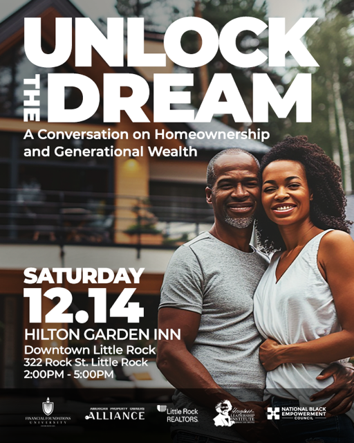lrbuildacademy's tweet photo. Join us Dec. 14, 2-5 PM at Hilton Garden Inn for a powerful discussion on homeownership &amp; generational wealth. 🏠 Learn to navigate the market, build wealth, &amp; close the wealth gap with expert insights. #Homeownership #WealthBuilding https://t.co/kwzSYVeVOF