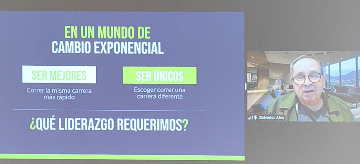 EduPachecoE's tweet photo. "En un mundo de cambio exponencial como en el que estamos viviendo no es suficiente con querer ser mejor, lo que en verdad me va a posicionar y generar resultados exponenciales es trabajar en Ser Único" #WeStand @Salvador https://t.co/YXAWXcSBq0