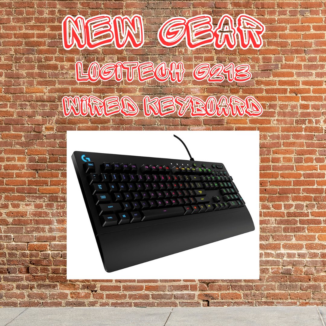 aninactivewall1's tweet photo. Just got myself some new @LogitechG gear, including the G502 wired gaming mouse, the G435 wireless gaming headset, the G213 wired gaming keyboard, and the G440 gaming mouse pad.

#Logitech #Gaming #NewGear #Amazon #VideoGaming #eSports #AnInactiveWall1 https://t.co/4z0i1X4UFY
