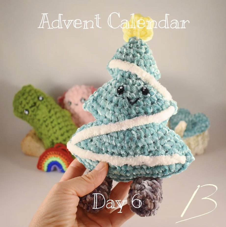 Belengeuve's tweet photo. Advent Calendar by @allfromjade #jadesadventcalendar

Day 6: Christmas Tree Plushie by @thewondercrochet

#belio #beliocrochet #amigurumi #crochet #ganchillo #christmastree #árboldenavidad https://t.co/VZpIWtNkLl