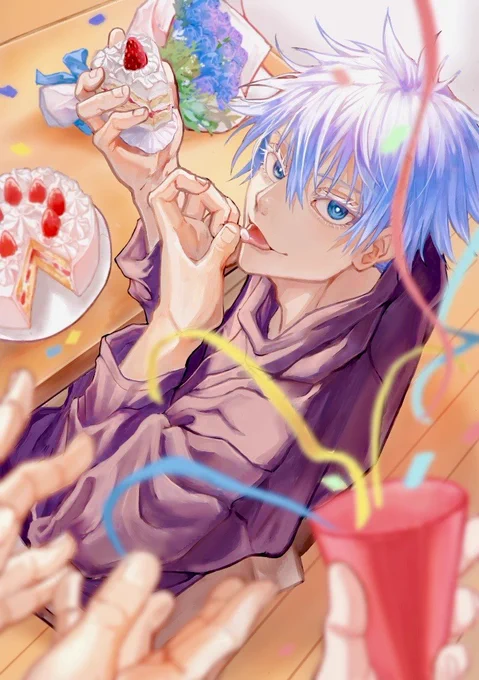 タグあったんだー!五条先生誕生日おめでとうございます #五条悟生誕祭2024 