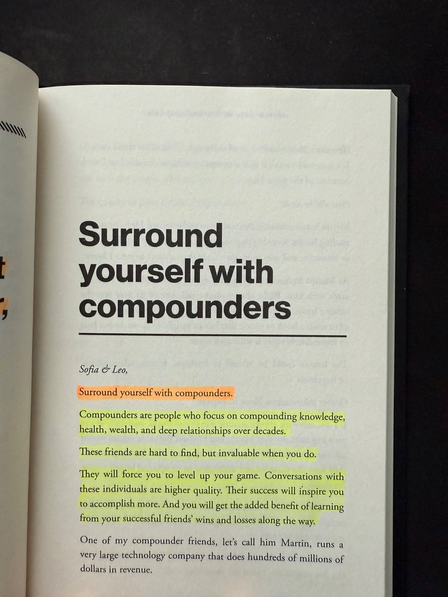 tayoainafilms's tweet photo. Surround yourself with compounders! https://t.co/xAw4QtCcDz