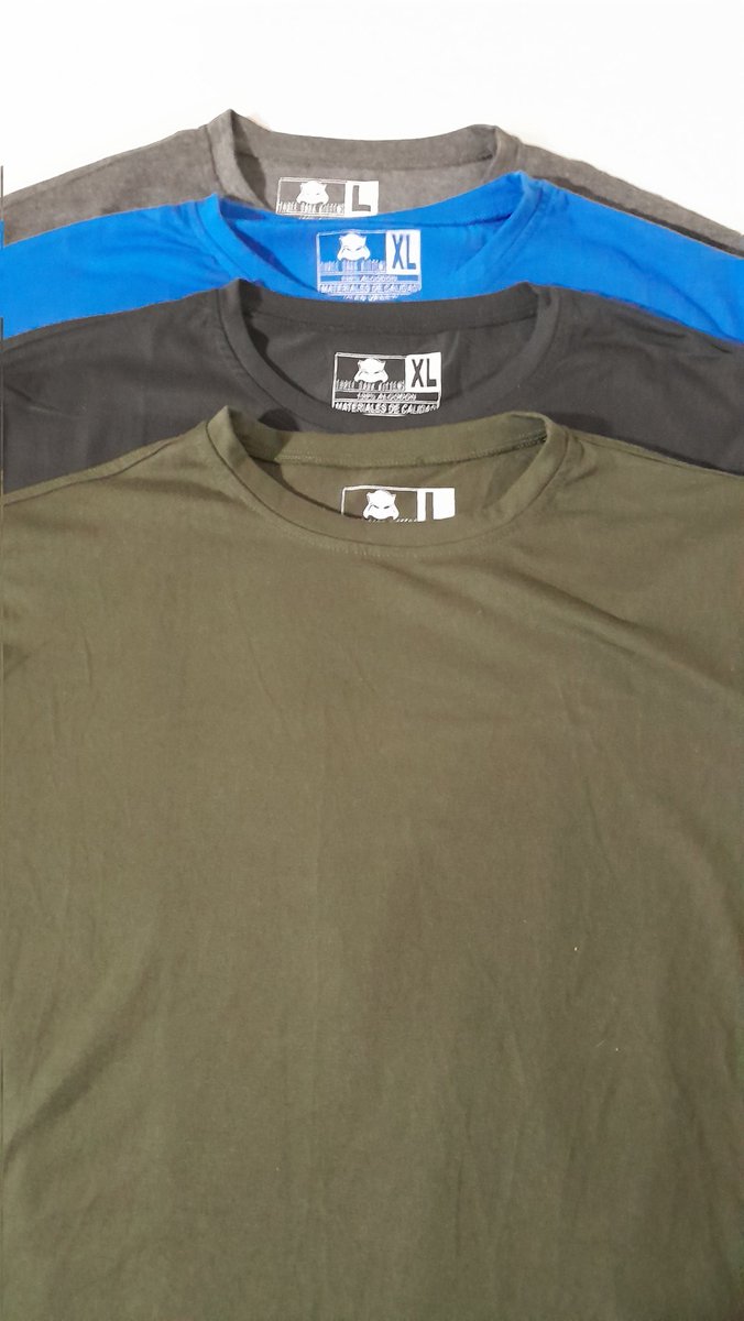 A la venta franelas sin estampar. 
Damas y caballeros 
Precio: $10 

Pocas unidades disponibles