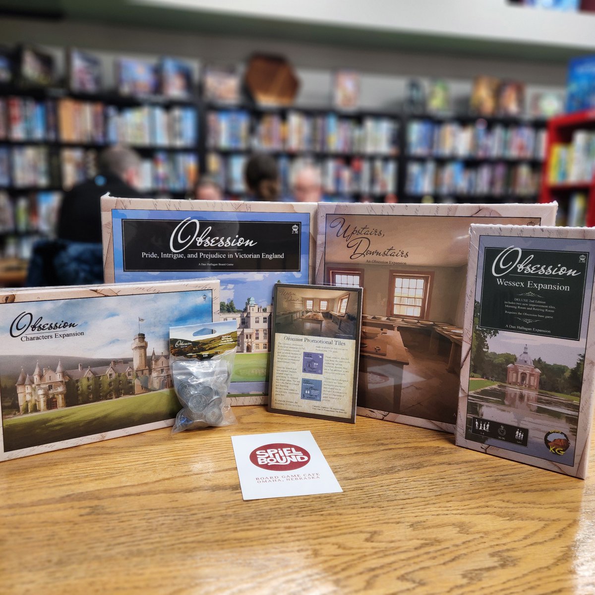 Spielbound's tweet photo. Tales of the Arthurian Knights, Talisman 5E, Obsession, Andomeda's Edge, The Last of Us, &amp; Video Game Champion - an exciting week of #boardgamestore arrivals!
https://t.co/9voQNQnVFy
@kayentagames @luckyduckgames @wizkidsgames @ArcaneWonders @themeborne @AvalonHill https://t.co/SqVDt1pUWT