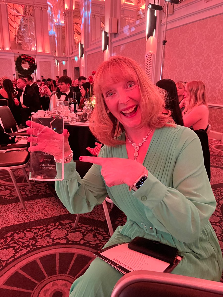 shobnallprimary's tweet photo. So…WE DID IT! We are Primary School of the Year!!!! Thank you Education Today for this tremendous accolade! We are so proud and could not have achieved this without the amazing team and community we have here at Shobnall! https://t.co/ur9zl2Ug7C