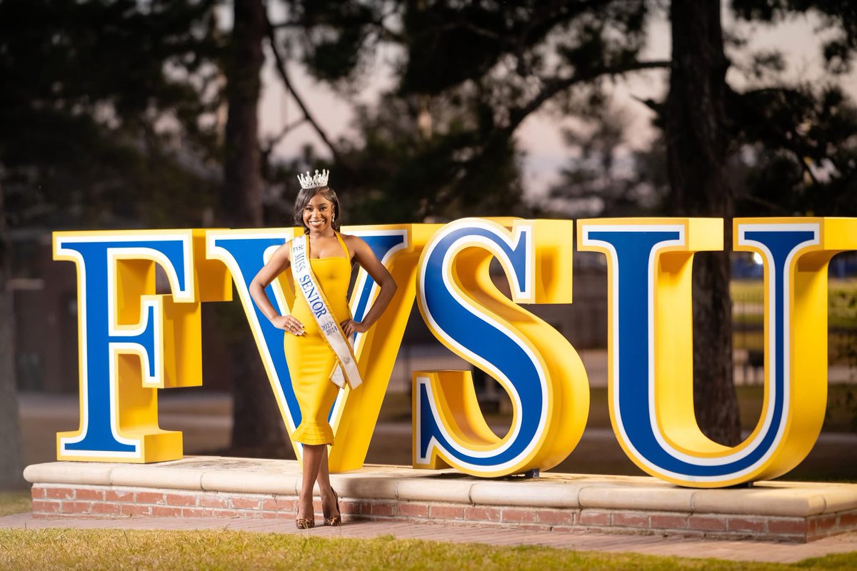 🎓 Alumni status loading…

Congrats to Brenieya Flagg, a Middle Grades Education major from Jonesboro. 1 of her  fave #FVSU memories is performing on the 50-yard line during halftime at Homecoming—a moment filled with pride and Wildcat spirit! 💙💛
We can’t wait to see you walk!