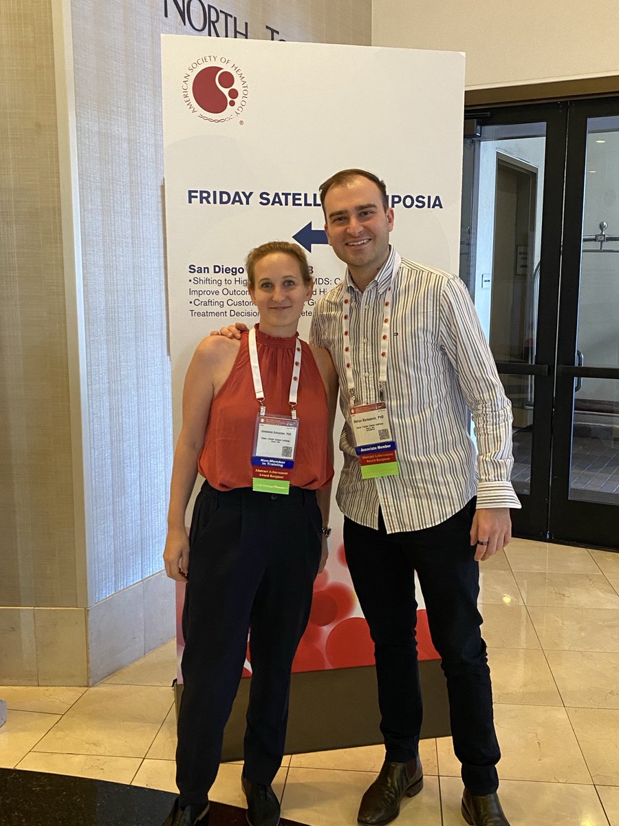 Day 1 of ASH is off to a good start!