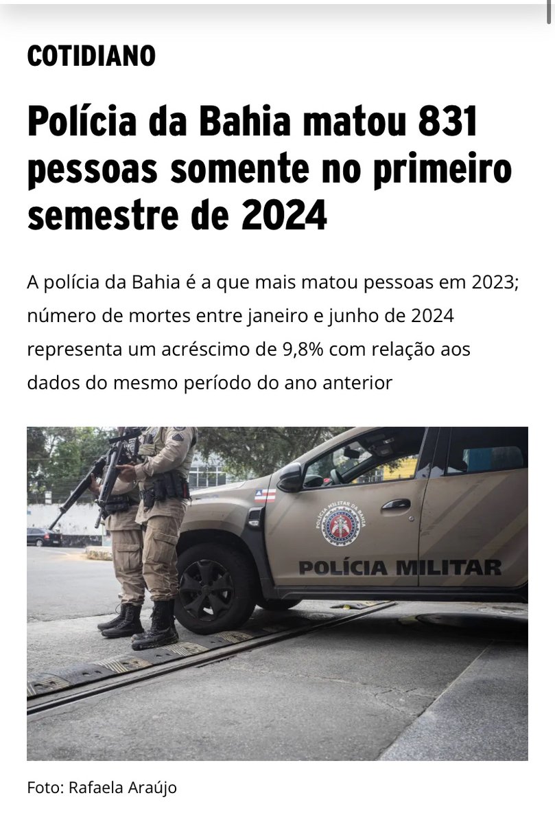 LuizaMa53414948's tweet photo. @rosedbarros Preconceito contra o povo da Bahia, @tvglobo ? A PM da Bahia mata muito mais, por que vcs não falam nisso, @GloboNews ? Só SP importa? Baiano pode morrer?
#VidasPretasImportam https://t.co/XPQLysOd4x