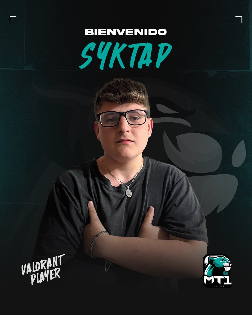 Lo bueno se hace esperar!
Tenemos staff?! Tenemos equipo!! 
Bienvenidos a la familia de MT1, nuestro roster de Valorant!!

🇦🇷<a href="/IgnacioPensa/">LEV SykTap</a>
🇨🇱<a href="/Nekz55/">Jumb1</a> 
🇦🇷<a href="/Necrofowo/">Necrof</a> 
🇨🇱@kaYvToTheTop 
🇨🇱@magZeen14yo 

🇦🇷 <a href="/D1usDam/">DiusDam</a> 
🇨🇱 <a href="/FAL_KayZerdeuus/">K A Y Z E R</a>