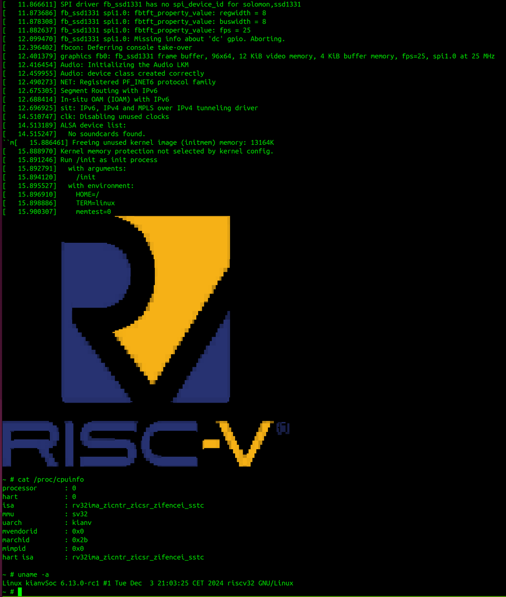splinedrive's tweet photo. Don't buy SoCs, use FPGAs instead!

#xv6 #linux #mainline #X11 #riscv #fpga #soc #verilog #yosys #vivado #quartus #altera #lattice #ulx3s #colorlight #wukong #cyc1000 #artix7 #cyclone #ecp5 #operatingSystems #bootFromSD https://t.co/eDdE1ywyS5