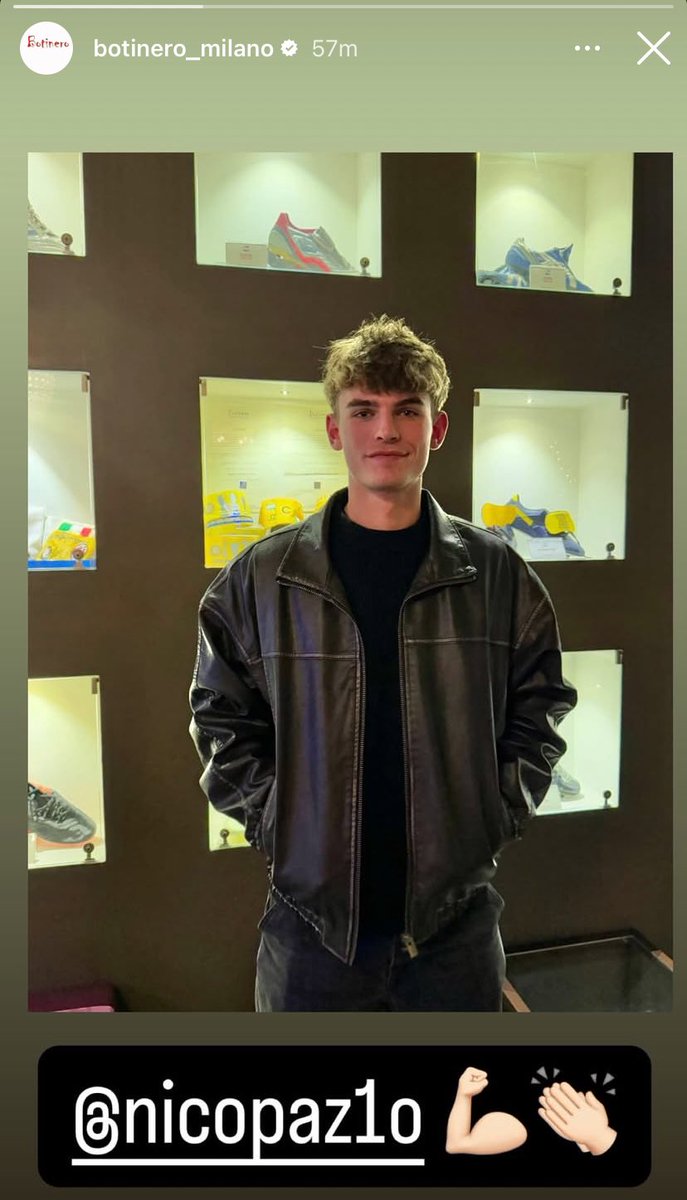 Inter_Xtra's tweet image. Rumoured #Inter target, Nico Paz, at Javier Zanetti’s restaurant, Botinero, in Milan! 👀🇦🇷