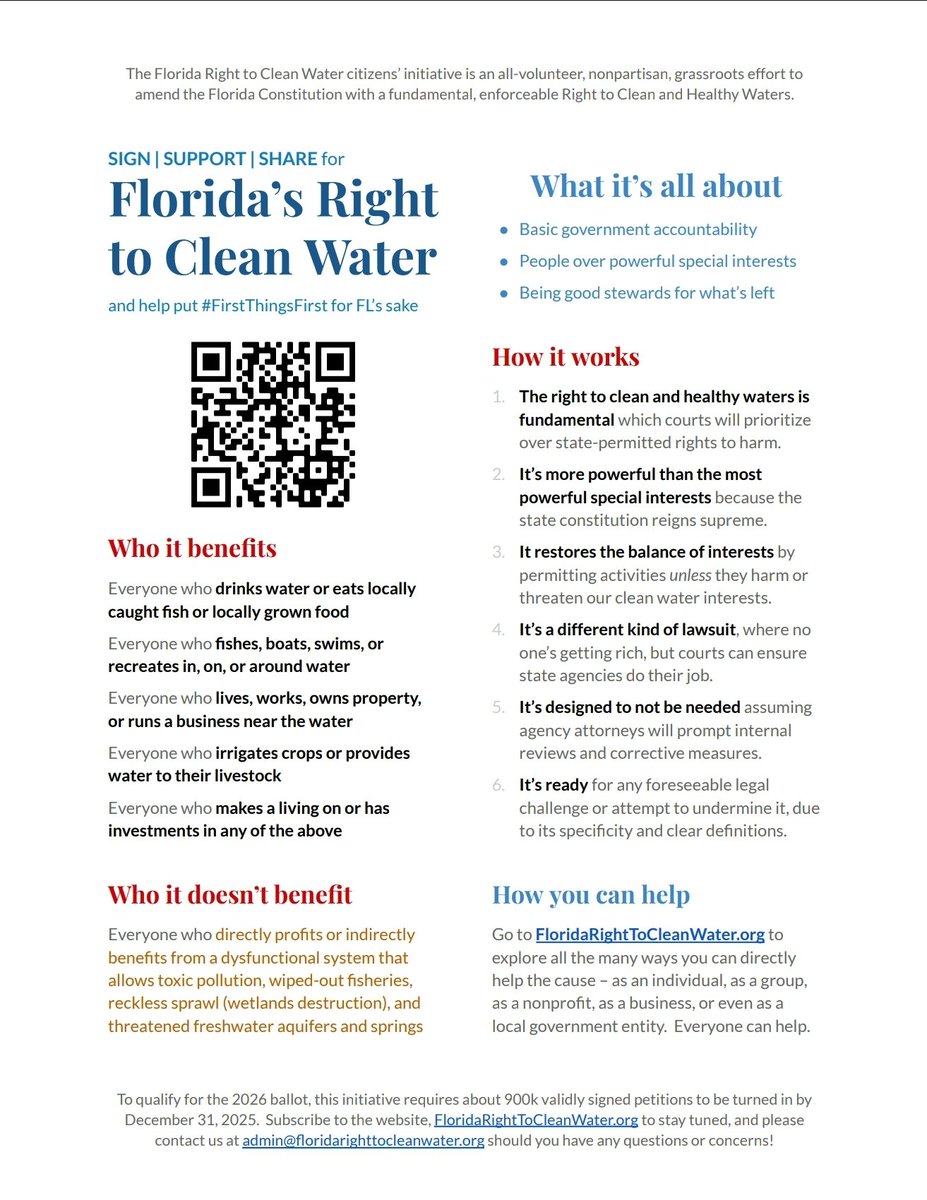 FloridaRighttoCleanWater.org tweet media