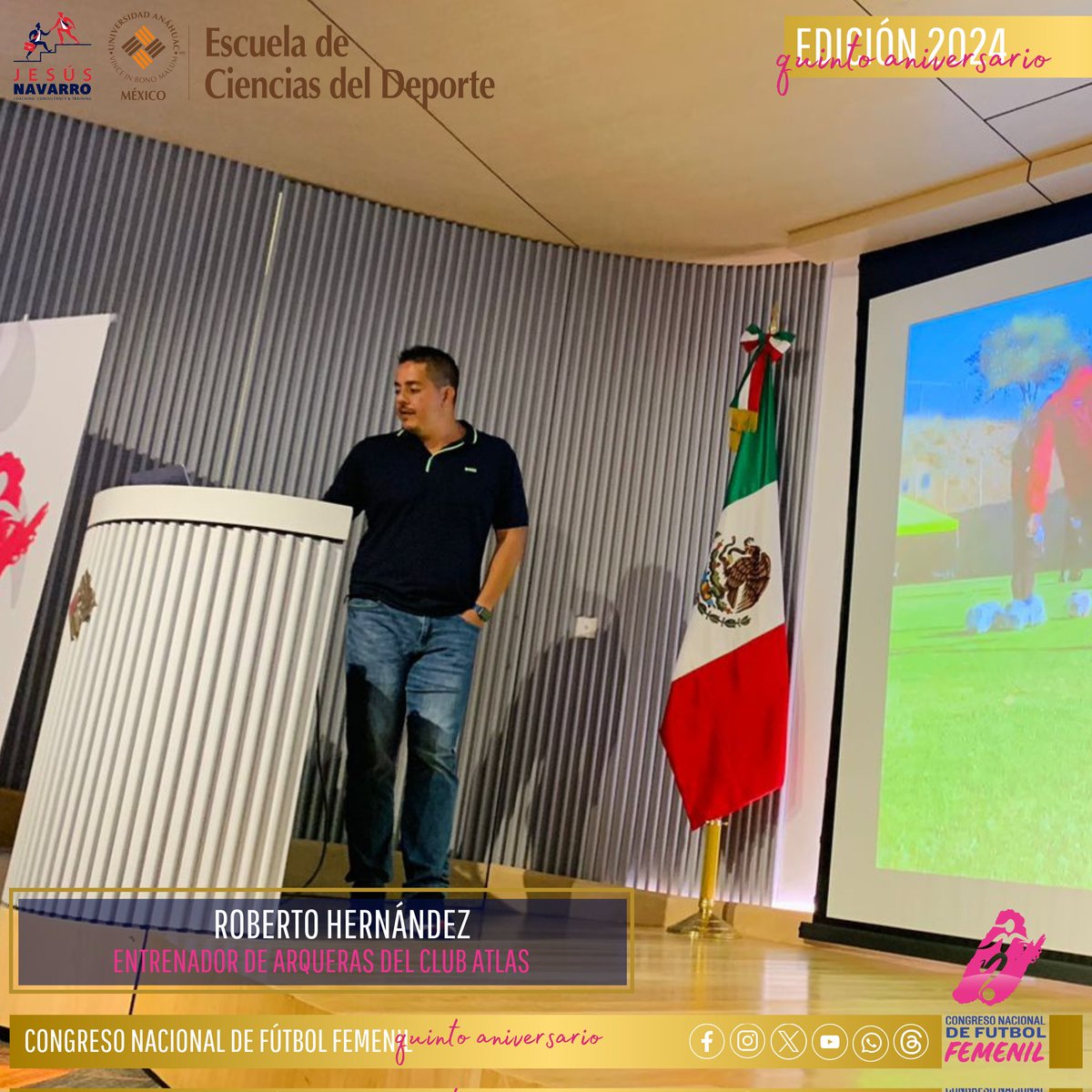 Aspectos a considerar en el despeño de las arqueras:

1️⃣.- Aspectos psicológicos 
2️⃣.- Técnica aplicada
3️⃣.- Táctica
4️⃣.- Aspectos físicos 

#CongresoNacional ⚽️
#FutbolFemenil