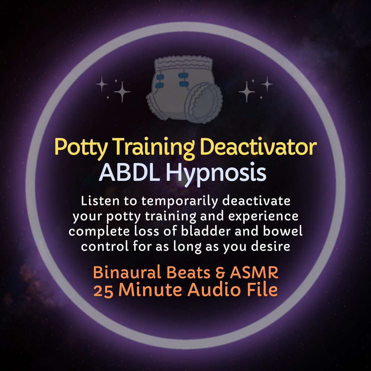 HypnoCatABDL's tweet photo. 🚨 Time for another Friday giveaway!! Retweet for your chance to win a copy of my latest hypnosis session: Potty Training Deactivator 😵‍💫 

Extra entries if you comment with an embarrassing diaper story 🤭 good luck little ones!!

Explore my Etsy Shop: https://t.co/rbm7wRHdxE https://t.co/hcb1zuv73t