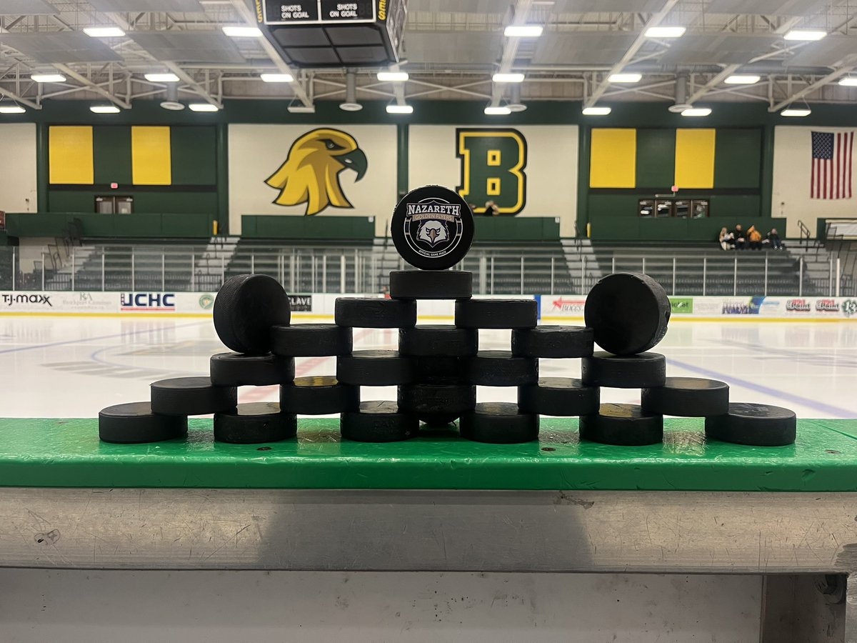Faas_HockeyEQM's tweet photo. Game #11 vs Brockport! #GoNaz https://t.co/QhPnkMHV2w