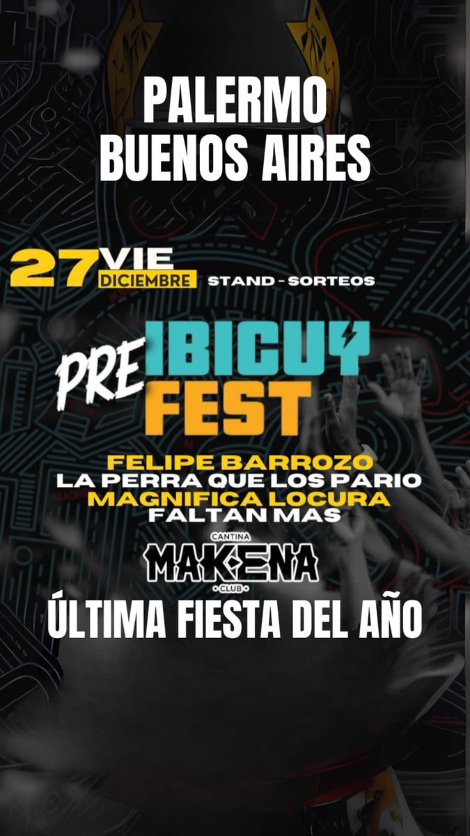 lpqlp_oficial's tweet photo. Se viene un doblete para el recuerdo
Dos shows en una misma noche 
27 - 12 Provincia.  Capital 
Ya a la venta https://t.co/rbKGdxtHfJ