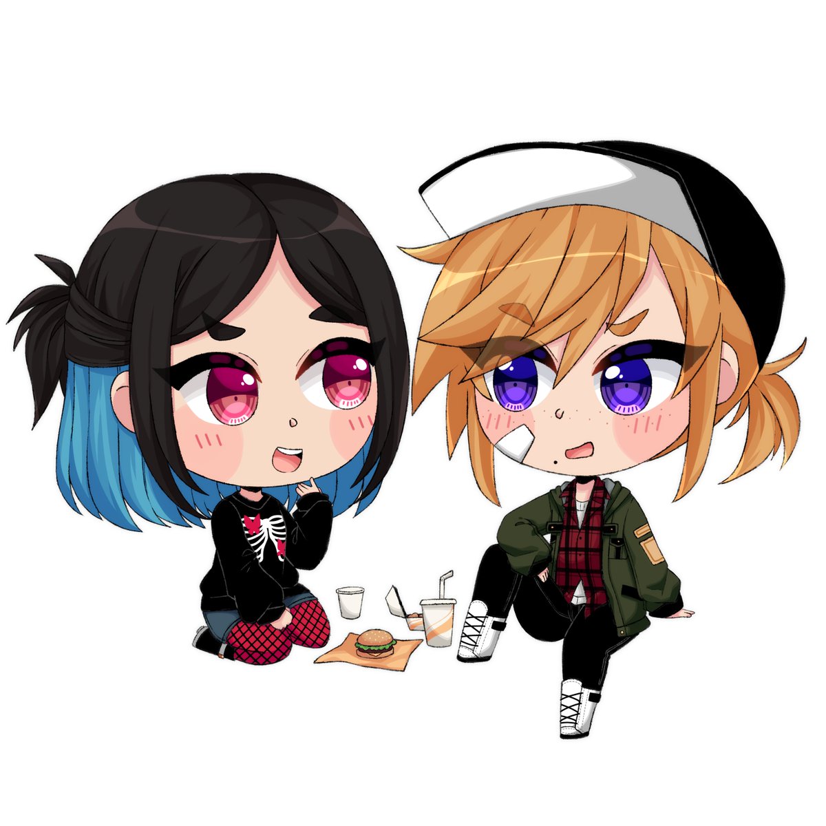 roiyalty's tweet photo. mei &amp; sammy ✨ https://t.co/XueVLAXUvz