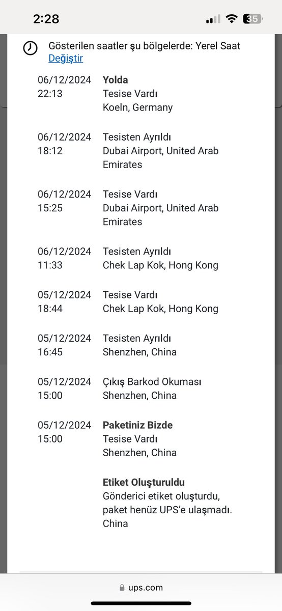 dubai’den ucuz bilet bulmuş geziyor aq minisi
