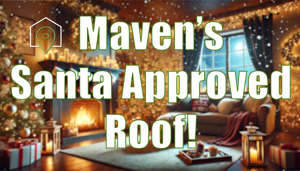 MavenRoofing's tweet photo. Join Kent as he takes us step-by-step through a professional roof inspection! From checking for damages to making sure everything is sleigh-safe, Maven Roofing has you covered. Don’t let a faulty roof keep Santa's sleigh from landing this Christmas! https://t.co/H63yMVwN2S