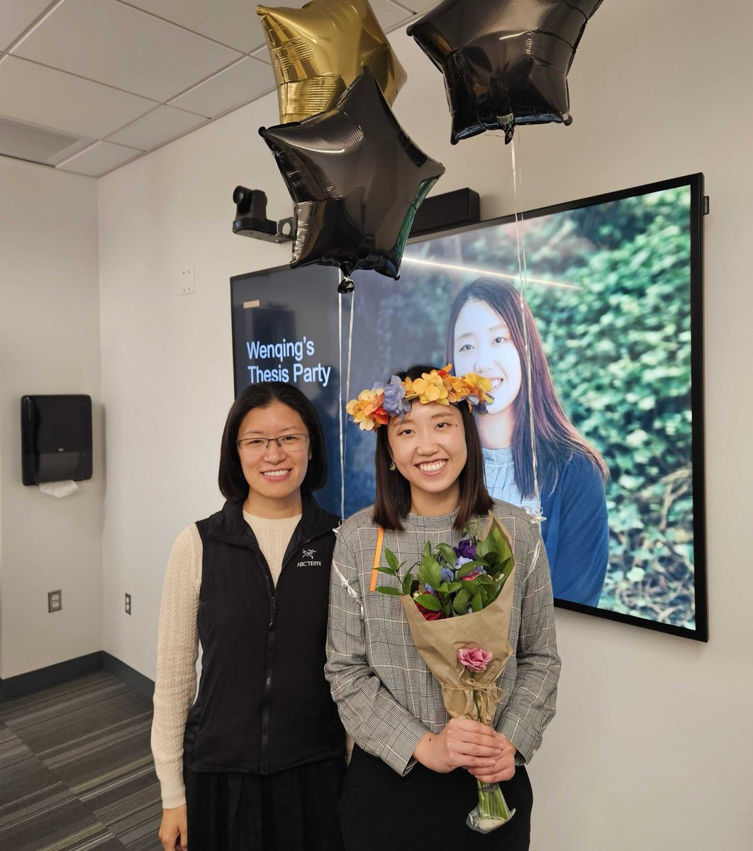 thewoolab's tweet image. Congratulations on a brilliant Ph.D and a fabulous defense talk, Dr. Wenqing Xu (@WenqingXu1997 )!! Your lovely presence will be missed and we wish you the best of luck as you begin your postdoc in the Elledge Lab!👩🏻🔬🌻✨❤️