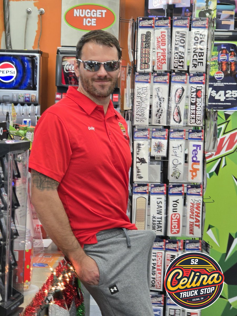 celinatruckstop's tweet image. Please keep our cashier Colby in your thoughts. He was bitten by a Brazilian Spider earlier this week while stocking bananas and is suffering an unfortunate side effect.

He was able to catch the spider after and will be selling its venom if any customers would like the