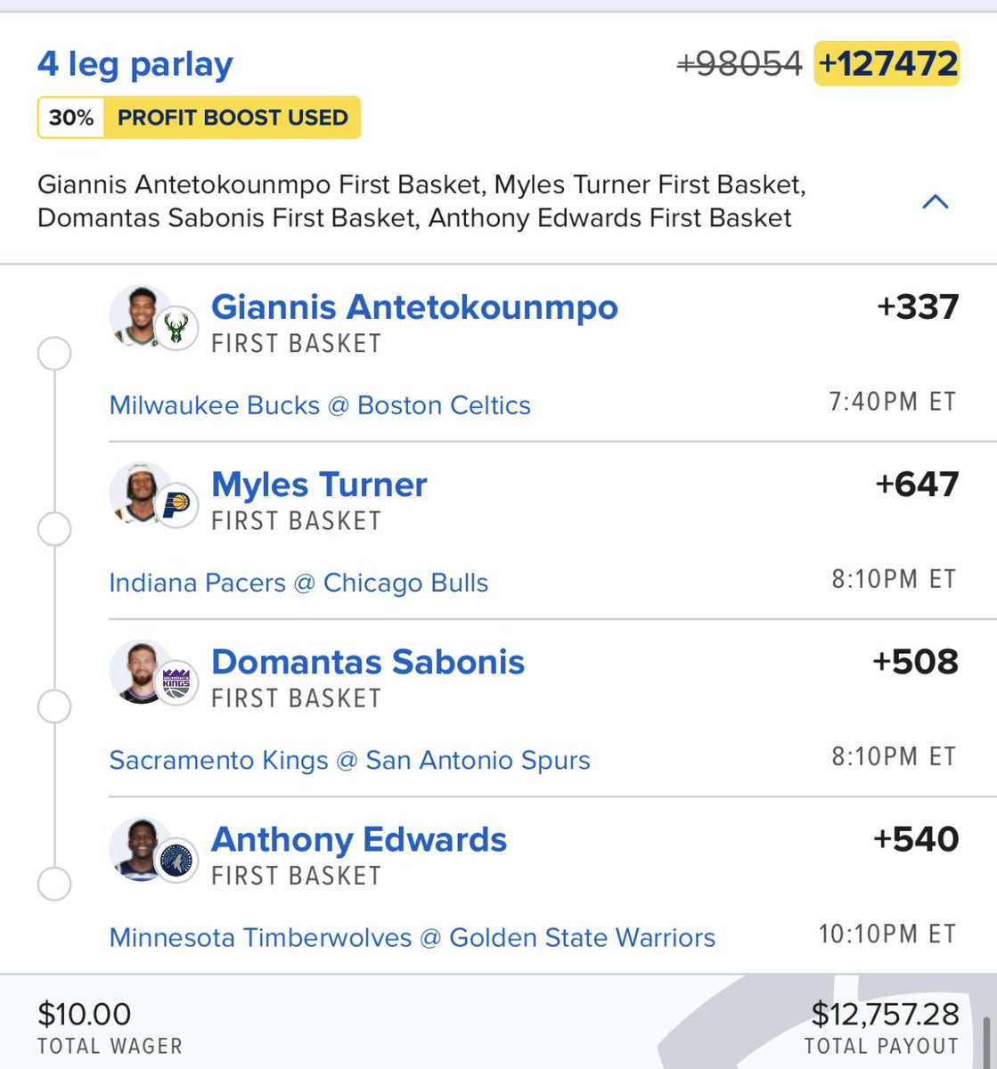 The OddsFather tweet media