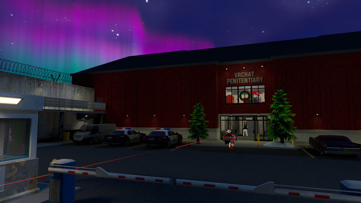 'Tis the season! Blackout and Prison Escape have been decorated for the holidays, enjoy some Christmas cheer! #VRChat