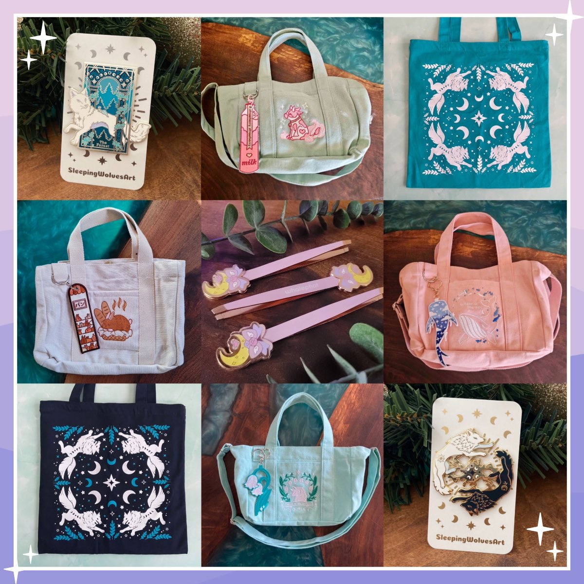 From Dec–Feb you can now find <a href="/whalephat/">Whalephat 🖤</a> and <a href="/SleepyWolfArt/">SleepingWolvesArt</a> merch along with many other talented artists at <a href="/happibarast/">Happibara Station</a> in the Little Tokyo Galleria mall! 🛍️

📍 333 S Alameda St, Los Angeles, CA 90013