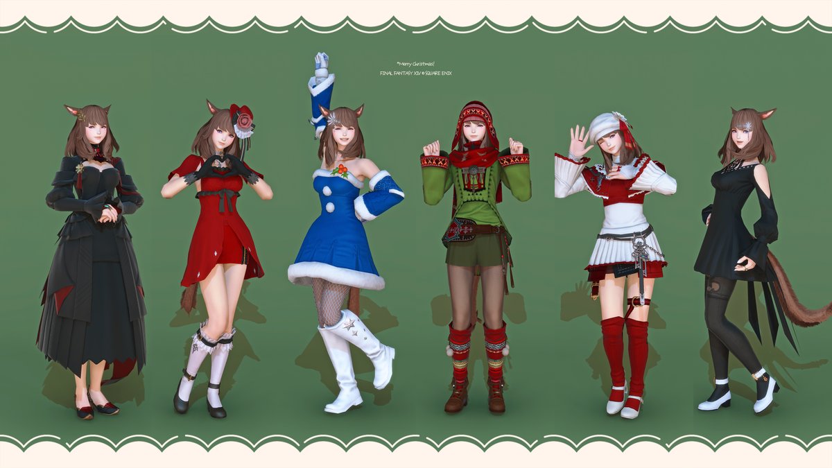 🎄クリスマスミラプリ🎄
ーーーーー
🏷️#FF14 #ミラプリ