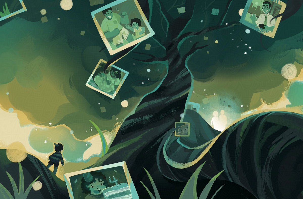 MathiassJB's tweet image. Another favourite from ROBINs WORLDS, available now!🎈A quiet moment in the story 😌↕️